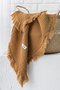 Muslin 4 Layer Baby Blanket 110cm X 110cm 100% Natural Organic Cotton - 4