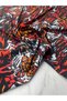 Tiger Pattern Dress Shirt Tivil Satin Fabric Our Product Is Sold in Pieces 1 Piece 1 Meter