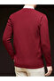 Textured V-Neck Comfortable Fit Men's Sweater - 2