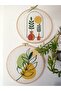 Abstract Pattern Etamine Embroidery Set - 3
