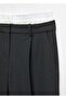 Double Waist Straight Cut Trousers - 5