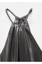 Metallic Hard Collar Blouse - 5