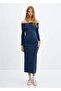 Dress drape off the shoulder - 2