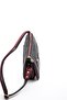 Anthracite - Claret Red Monogram Women's Crossbody Bag Sp818 - 3