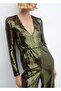 Langer Jumpsuit mit Pailletten - 6