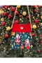 New Year's Gift, New Year, Hanging Book/Tablet/E-Book Bag – Pouch (Santa Claus)