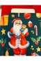 New Year's Gift, New Year, Hanging Book/Tablet/E-Book Bag – Pouch (Santa Claus) - 2