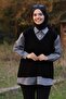 Shirt-Embellished Knitwear Sweater