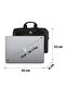 G683 15.6" - 16.1" Black Briefcase Computer Notebook Laptop Bag - 2