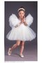 Girl's Tutu Skirt Puffy Sleeves Komotini Crowned Girl's Evening Dress