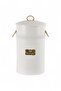 Premium 4-Piece Flour Storage Bucket Set with Ottoman Motif Rope Handles, 5-16-30-50 Liters - 4