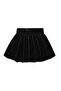 Girl's Pleated Velvet Skirt - 2