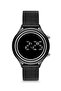 Digital Unisex Wristwatch with Steel Mesh Cord Buttons