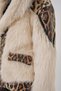 5209 Plush Fur Coat - Cream - 5