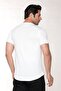 Men's Wide Neck 100% Cotton Loose T-Shirt - 4