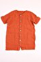 Muslin Jumpsuit Organic Short Sleeve Summer Jumpsuit Tile - 4