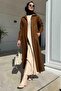 Asmin Stamp Coat Tan