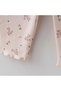 Baby Girl Set Pink Floral Ruffle Baby Girl Top and Bottom Set Cotton Baby Set - 3