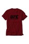 UFC LOGO Ultimate Championship Color T-Shirt Red Color Size 3XL