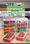 20 Leak Proof Storage Containers Suitable for 2 Liter Microwave - Deep Freezer - 3