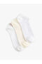 Set of 3 Polka Dot Socks Multicolored
