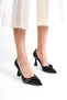 Women's Heeled Engagement Evening Dress Shoes - 4