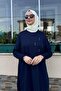 Melda Knitwear Tunic Navy Blue - 7