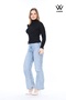 Women's New Season Turtleneck Full Neck Slim Fit Soft Texture Flexible Comfort Model Knitwear Sweater - 3