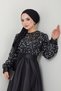 Women's Clothing Evening Dress Fashion Sequin Detailed Satin Evening Dress 2537 - 5