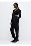 Belted Wrap Cut Jumpsuit - 6