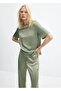 Satin Trousers with Elastic Waist - 6