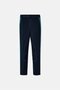 Kids Girls Belt Loop Pants, Navy - 3