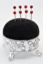 8-Piece Diamond Stone Red Scarf Pin. Scarf Pin. Shawl Pin. Turban Pin. Headscarf Pin - 2