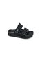 Bahama-16 Unisex Slippers - Black - 4