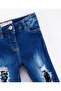 Minoti Denim Jeans With Sequin Details - Blue - 3