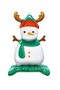 Footed Little Snowman Foil Balloon Christmas Foil Balloon Ornament - 3