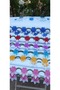 20 Pieces of High-Quality Hand Towels with Laces and Embroidery, Suitable for Dowry (Mixed Colors and Models) - 2