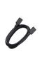 كابل Zero USB-C إلى USB-C يدعم الشحن السريع PD 60W بطول 1 متر - أسود - 2