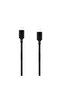 كابل Zero USB-C إلى USB-C Type-C بقوة 100 وات وشحن فائق السرعة PD بطول 1 متر - أسود - 2