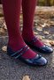 Cerry Women's Dark Blue Mini Heel Shoes - 5
