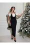 Women's White Imported Scauba Fabric Carmen Collar Rose Detail Back Slit Detail Lined Designer Dress - 2