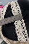 Guipure Lace Cotton Kopanaki Crispy Erkoç Edging Pattern 1 Meter - 3