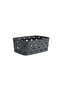 Leather Patterned Special Design Multi-Purpose Organizer Decorative Basket - 2