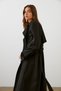 Oversize Kruvaze Trenchcoat - 4