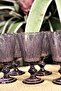 Flora 6-Piece Glass Goblet Set Lyso 031 - 2