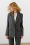 Oversize Mono Ceket - 7