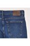 بنطال جينز بقصة Slim-fit وخمسة جيوب - L34 أزرق - 4