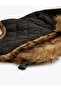 Quilted Pilot Hat - Faux Fur Inside - 3