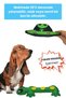 Alien Dog Toy Set with Food Storage, Alien and Ufo Plush Dog Toys with Vikvik Sound - 9