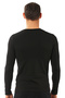 Özkan 0266 6 Pack Men's Combed Lycra Cotton Round Neck Long Sleeve T-Shirt Undershirt - 3
